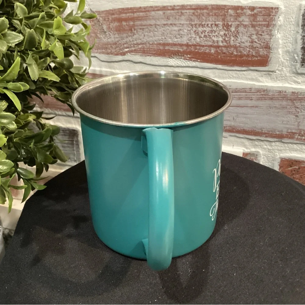 Paws & Enjoy The Good Life - A coffee cup for that Pet lover - Metal Crafted - Picture 5 of 8